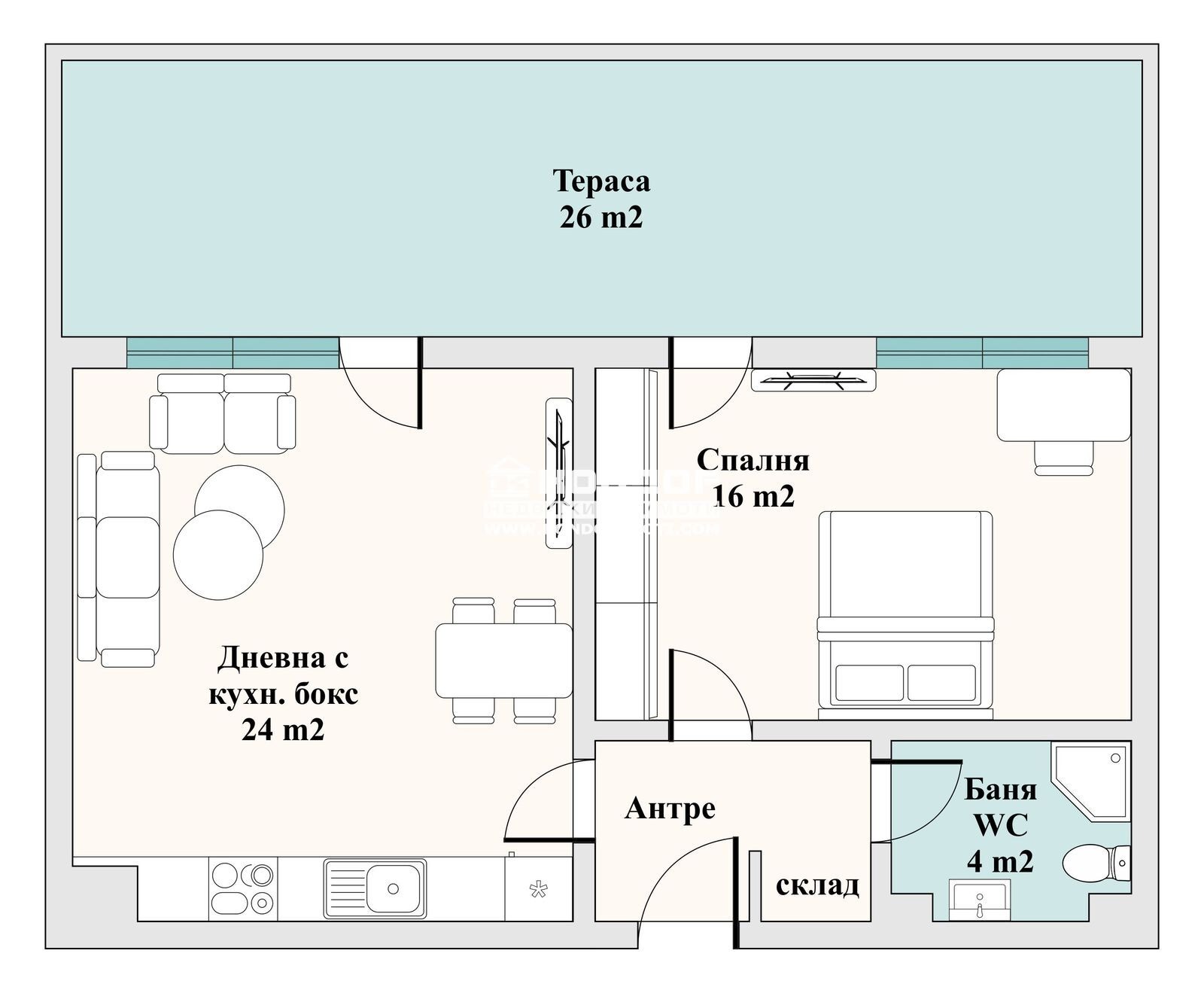 Продава 2-СТАЕН, гр. Пловдив, Въстанически, снимка 2 - Апартаменти - 55740594