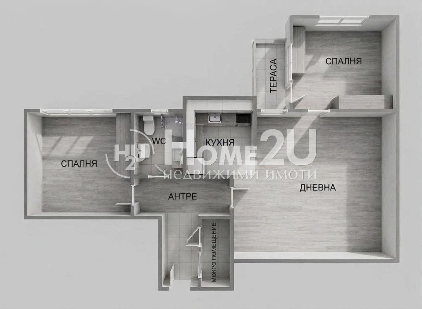 Продава 3-СТАЕН, гр. Пловдив, Кършияка, снимка 9 - Апартаменти - 54388076