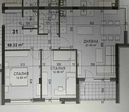 Продава 3-СТАЕН, гр. Стара Загора, Самара 3, снимка 2 - Апартаменти - 56494626