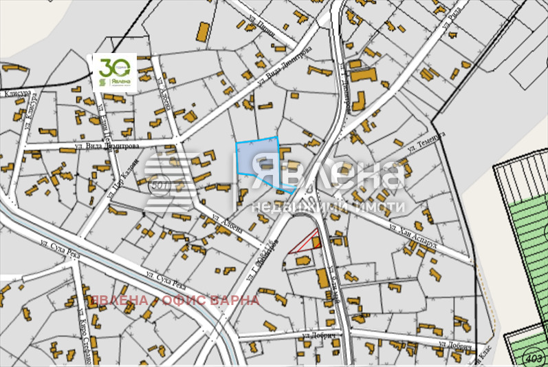 Продава ПАРЦЕЛ, с. Крушари, област Добрич, снимка 2 - Парцели - 56730542