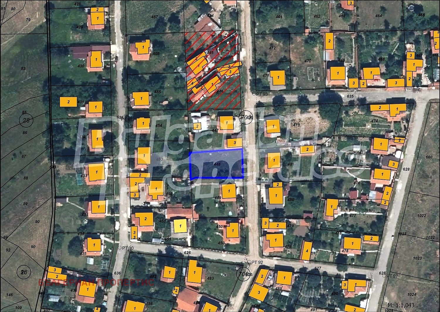 Продава ПАРЦЕЛ, с. Горни Окол, област София област, снимка 4 - Парцели - 55523949