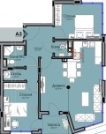 Продава  3-стаен град Бургас , Хоризонт , 98 кв.м | 17884075 - изображение [2]