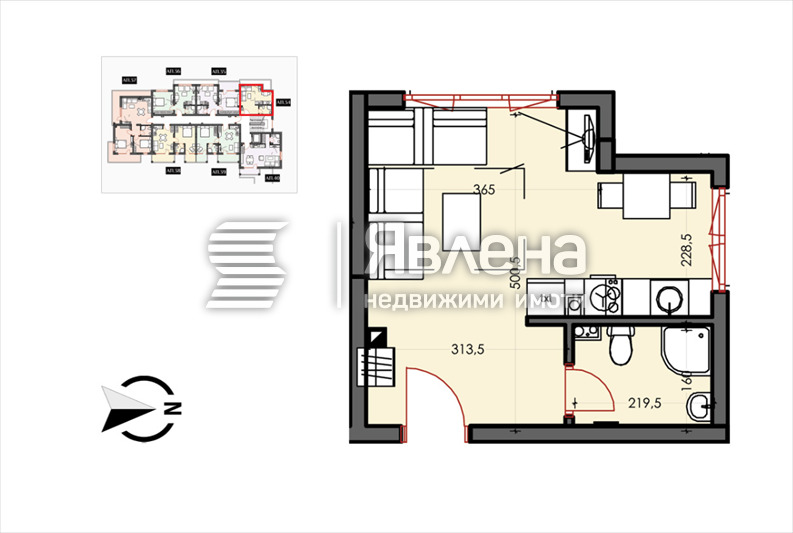 Продава 1-СТАЕН, гр. Свети Влас, област Бургас, снимка 6 - Апартаменти - 53651331