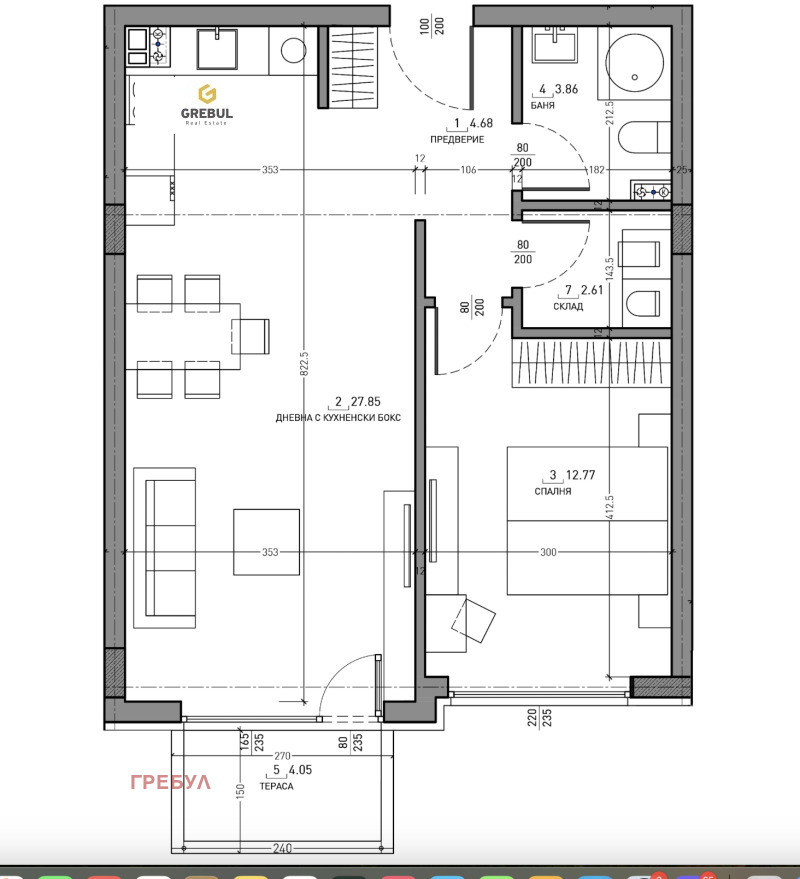 Продава  2-стаен град София , Малинова долина , 77 кв.м | 26747924 - изображение [4]