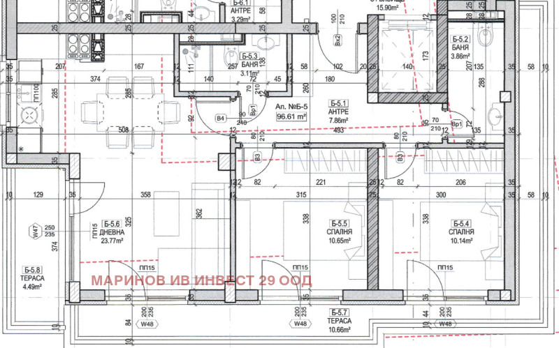 Продава 3-СТАЕН, гр. София, Кръстова вада, снимка 15 - Aпартаменти - 48426767