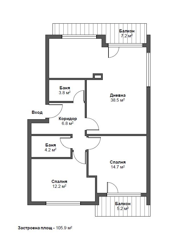 Продава 3-СТАЕН, гр. София, Лозенец, снимка 17 - Апартаменти - 55672103