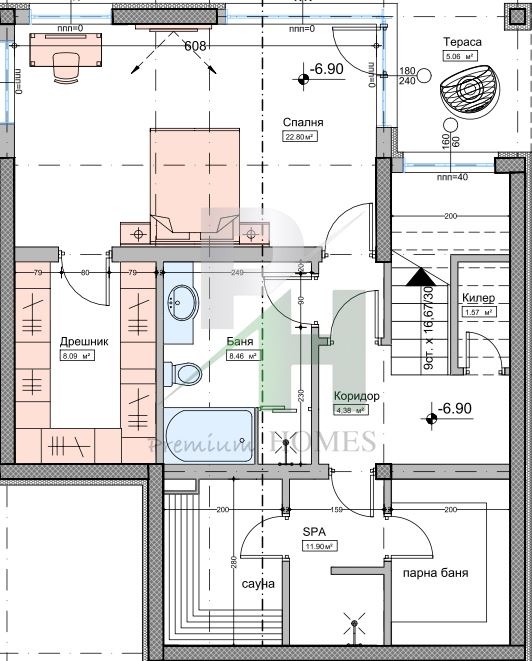 Продава  Къща град София , с. Бистрица , 328 кв.м | 42387578 - изображение [15]