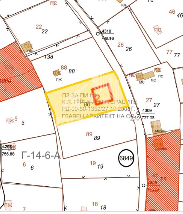 Продава  Парцел град София , с. Кокаляне , 564 кв.м | 29912817