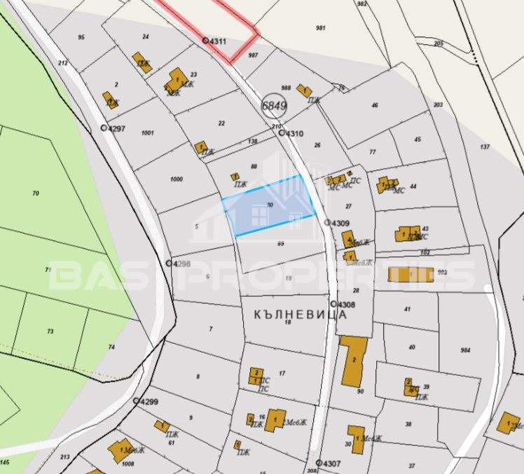 Продава  Парцел град София , с. Кокаляне , 564 кв.м | 29912817 - изображение [2]