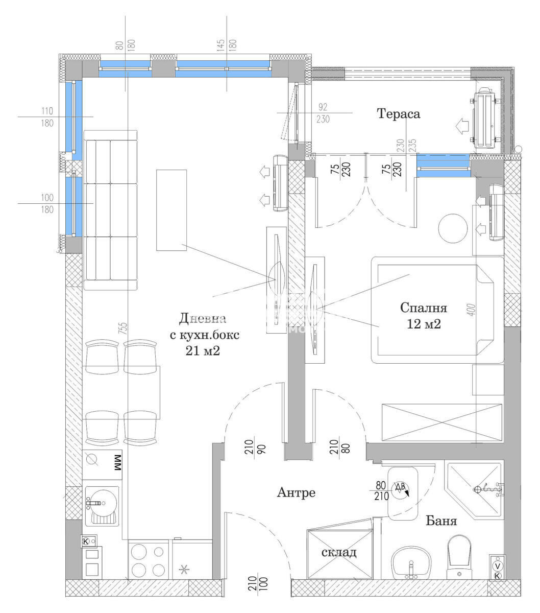 Продава 3-СТАЕН, гр. Пловдив, Христо Смирненски, снимка 2 - Апартаменти - 54559695