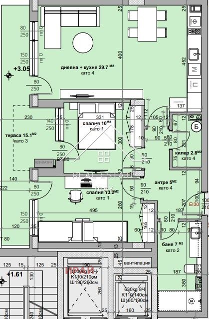 Продава 3-СТАЕН, гр. Стара Загора, Аязмото, снимка 2 - Aпартаменти - 48301595