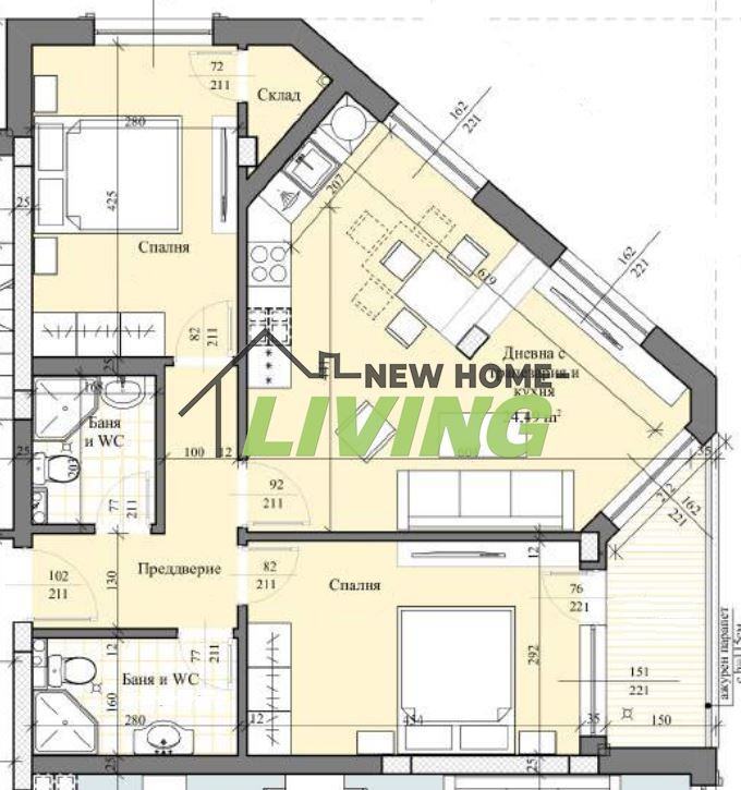 Продава  3-стаен град Пловдив , Христо Смирненски , 93 кв.м | 51544417 - изображение [12]