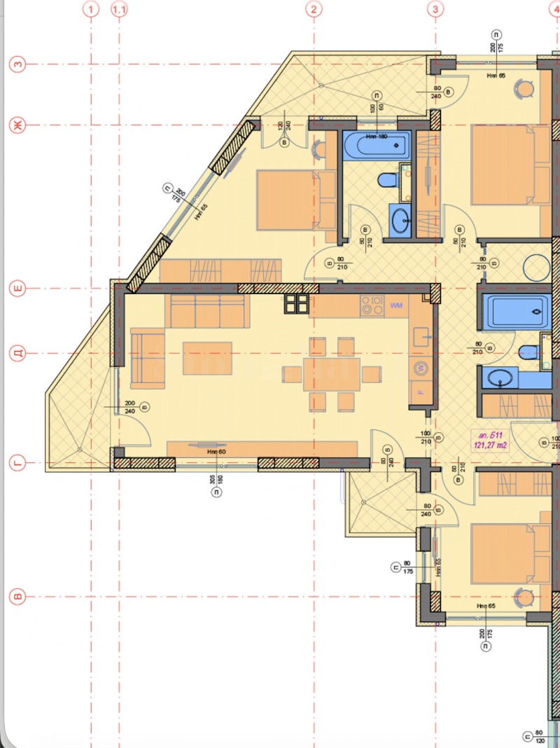 Продава 4-СТАЕН, гр. София, Манастирски ливади, снимка 8 - Апартаменти - 53256087