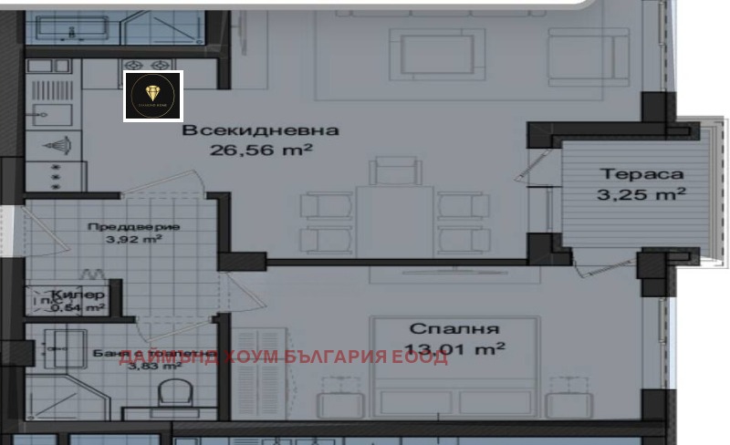 Продава  2-стаен град Пловдив , Гагарин , 72 кв.м | 55820627 - изображение [9]