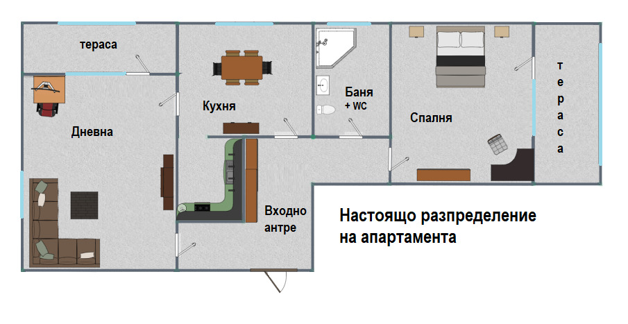 Продава 2-СТАЕН, гр. София, Света Троица, снимка 15 - Апартаменти - 54446486