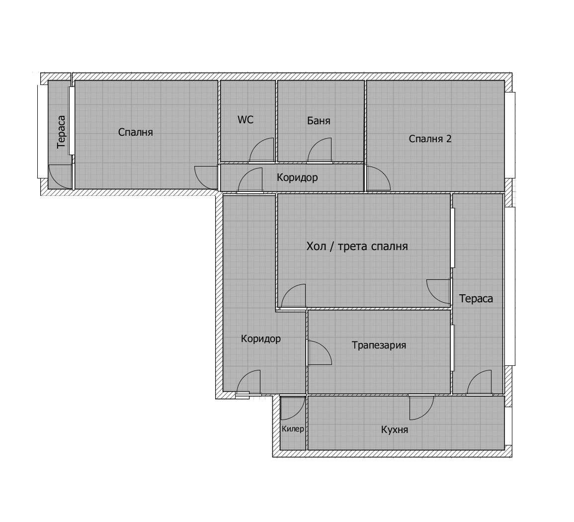 Продава 4-СТАЕН, гр. Велико Търново, Бузлуджа, снимка 2 - Апартаменти - 53679609