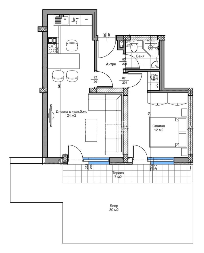 For Sale  1 bedroom Plovdiv , Proslav , 87 sq.m | 42791428 - image [3]