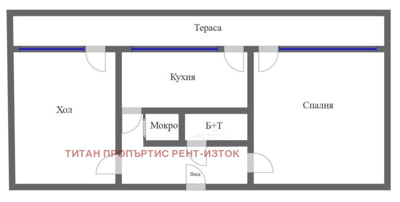 Продава  2-стаен град Бургас , Славейков , 60 кв.м | 25690405