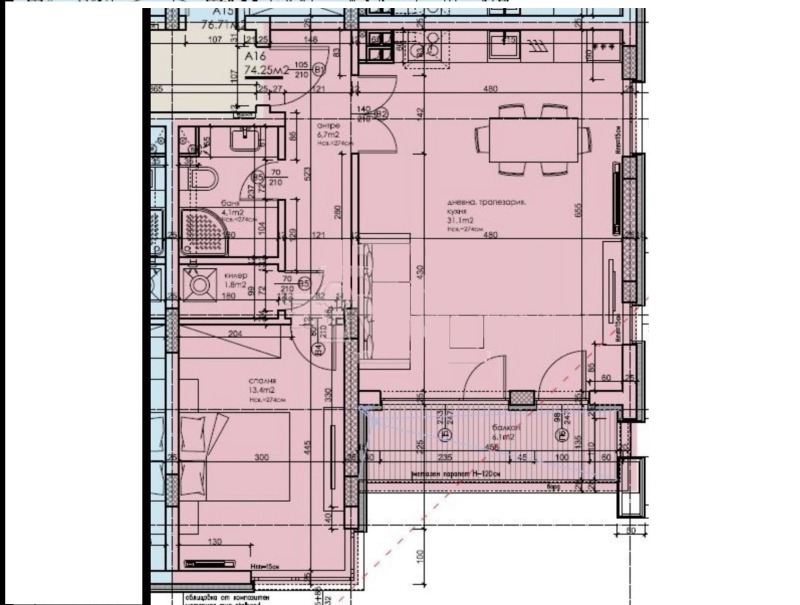 Продава 2-СТАЕН, гр. Варна, Левски 1, снимка 15 - Апартаменти - 53046579