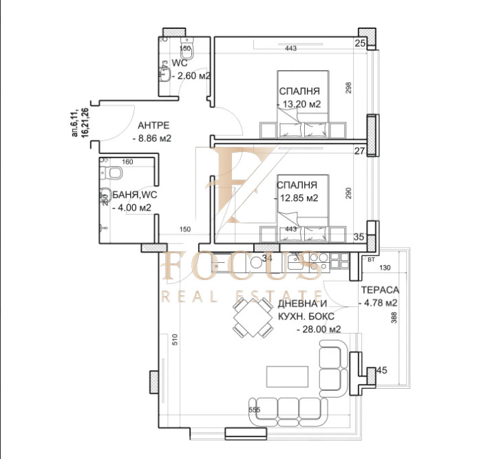 À vendre  2 chambres Plovdiv , Mladejki Halm , 98 m² | 81725611 - image [2]