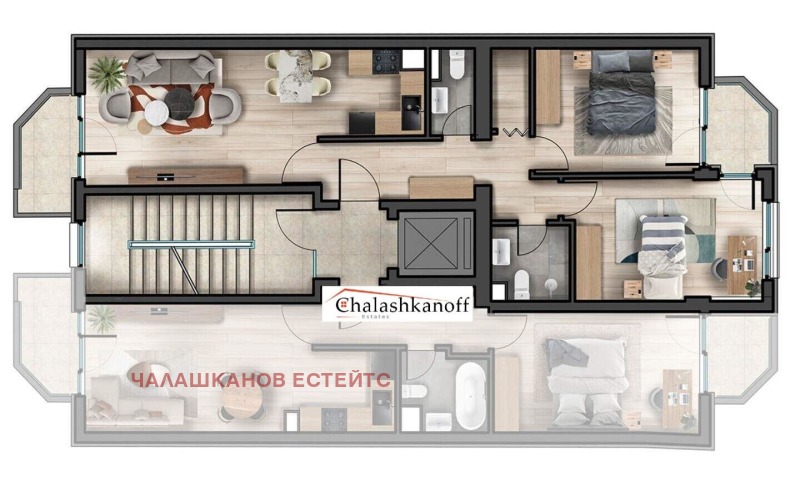Satılık  2 yatak odası Sofia , Centar , 121 metrekare | 98318884