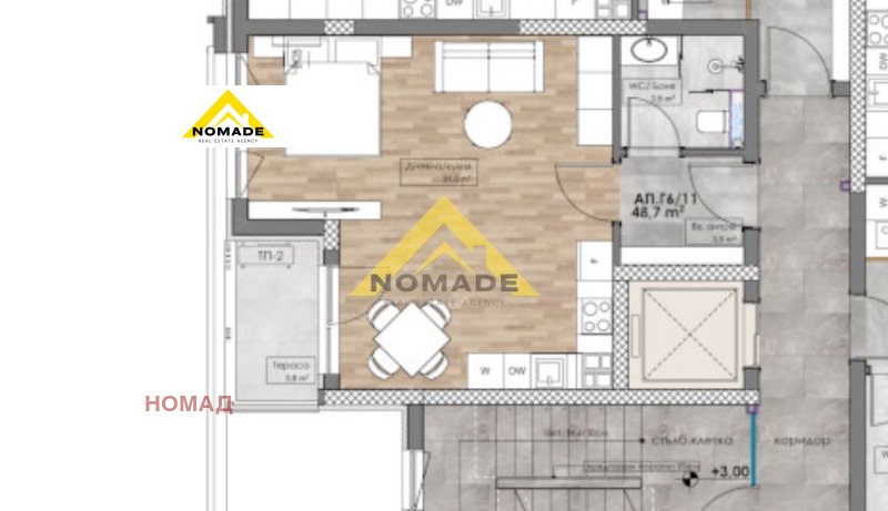 Продава 1-СТАЕН, гр. Пловдив, Кършияка, снимка 4 - Апартаменти - 52662773