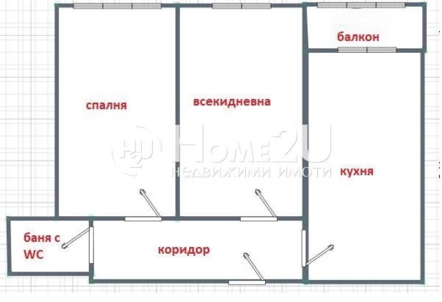 Продава 2-СТАЕН, гр. София, Люлин 9, снимка 7 - Апартаменти - 54187788