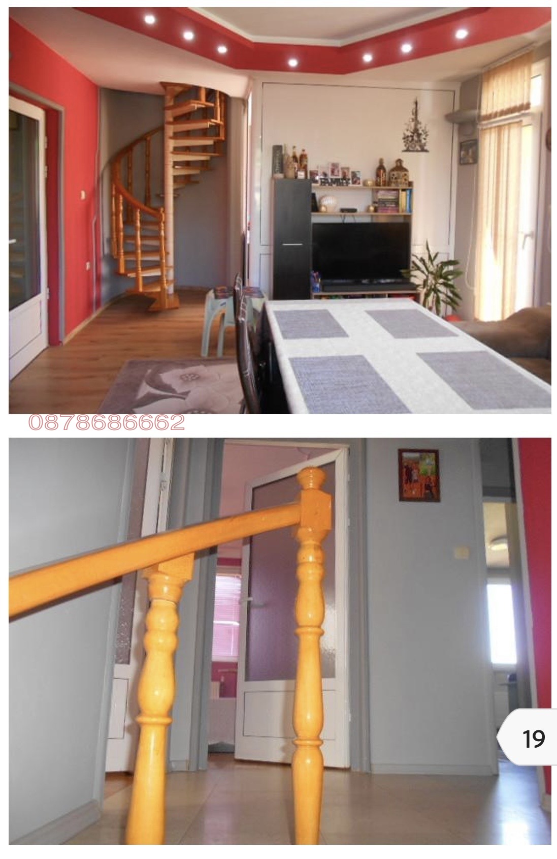 Продава МЕЗОНЕТ, гр. Монтана, Изгрев, снимка 2 - Апартаменти - 54639637
