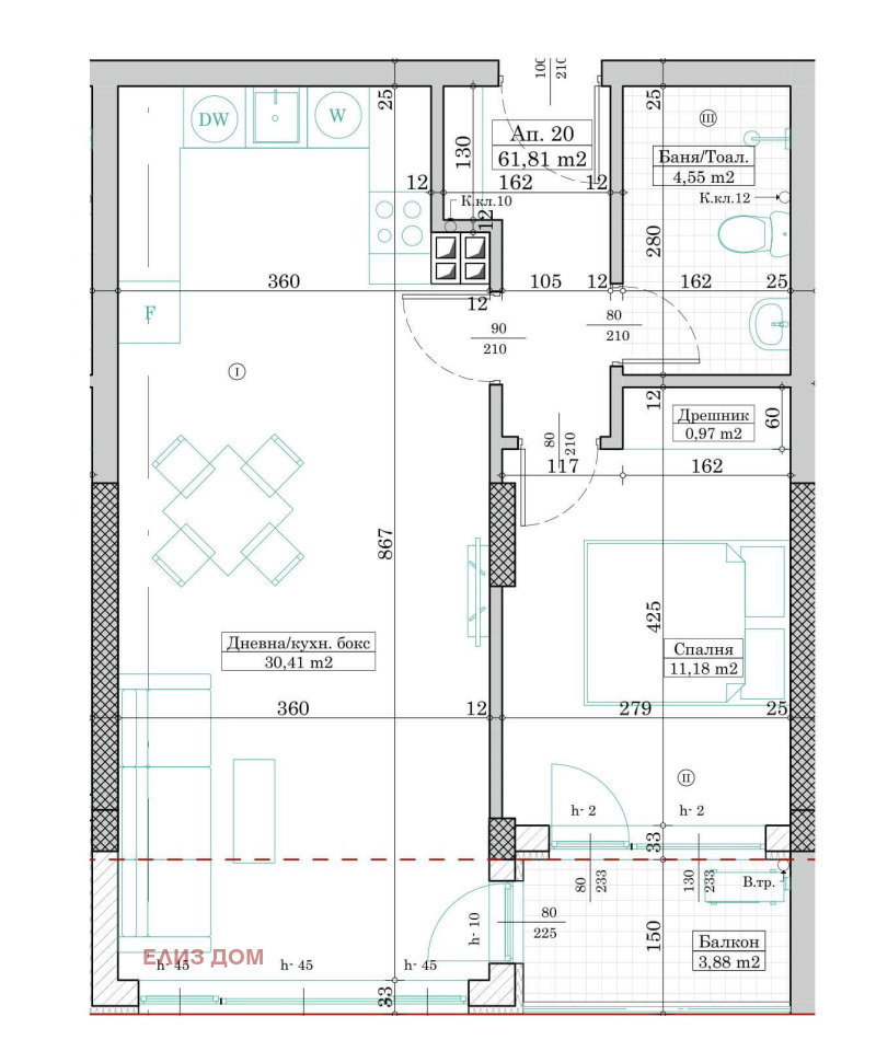 Продава 2-СТАЕН, гр. Варна, Левски 1, снимка 4 - Aпартаменти - 47364632