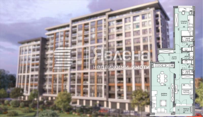 Продава 3-СТАЕН, град Пловдив, Гагарин • 153900 € / 301002.24 лв. • 17336820 1