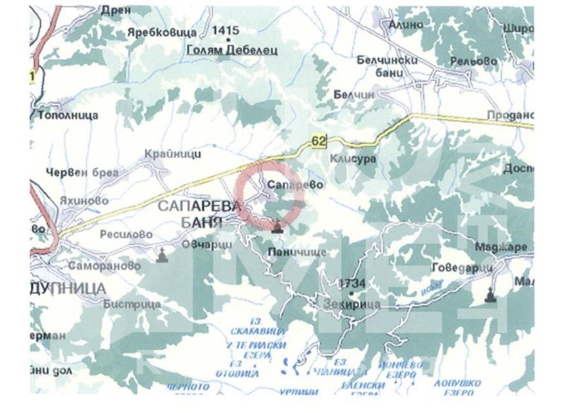 Продава ПАРЦЕЛ, с. Сапарево, област Кюстендил, снимка 3 - Парцели - 52442094