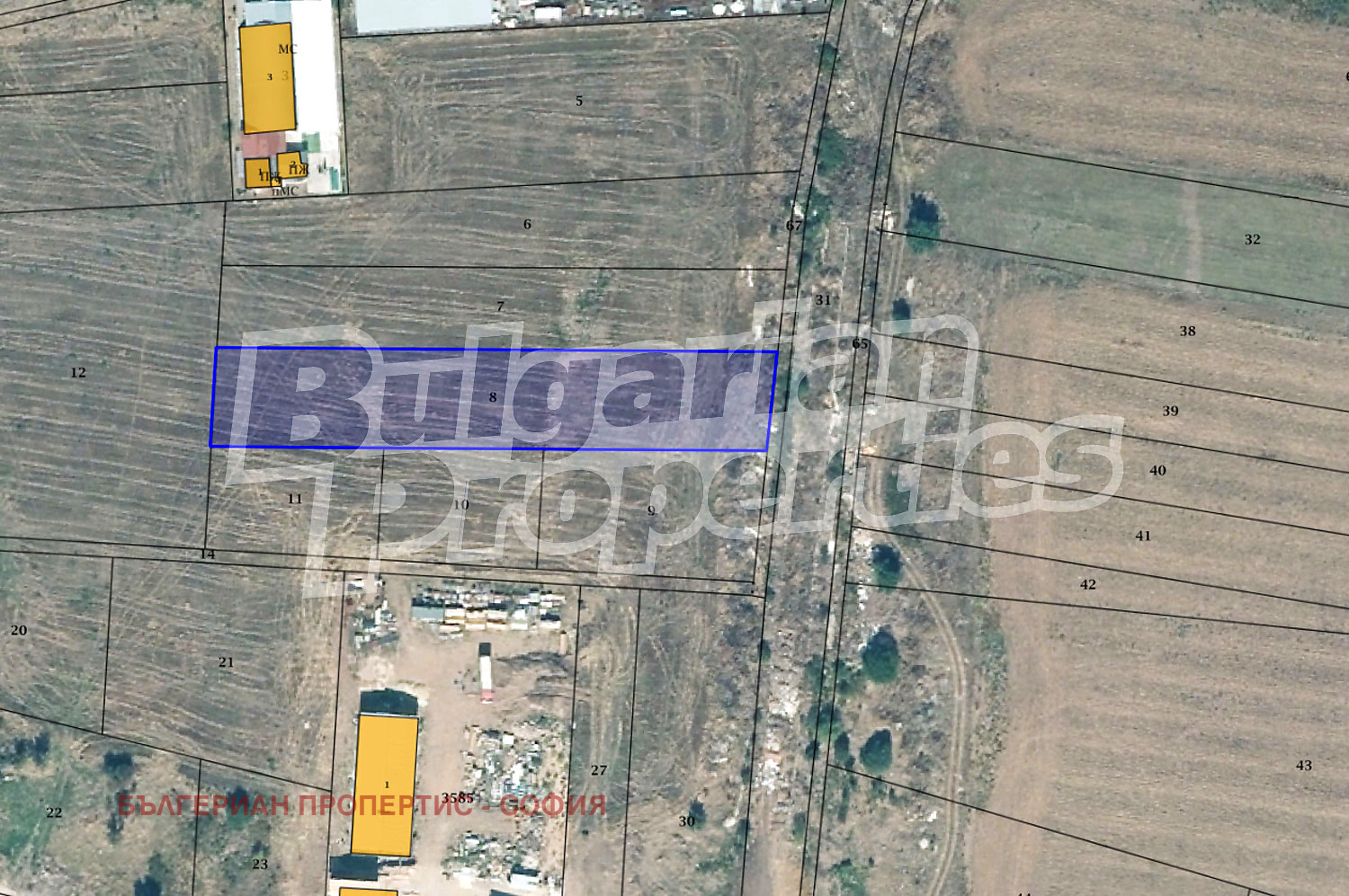 Продава ПАРЦЕЛ, гр. София, с. Лозен, снимка 2 - Парцели - 56716040