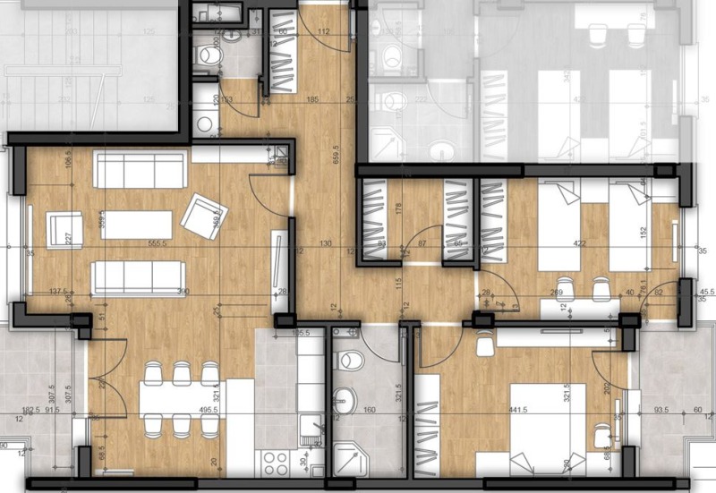 Продава 3-СТАЕН в град София, Левски В - 136 кв.м / 211 823 € » 414 289.78 лв., АРТЕМИС ЕСТЕЙТ