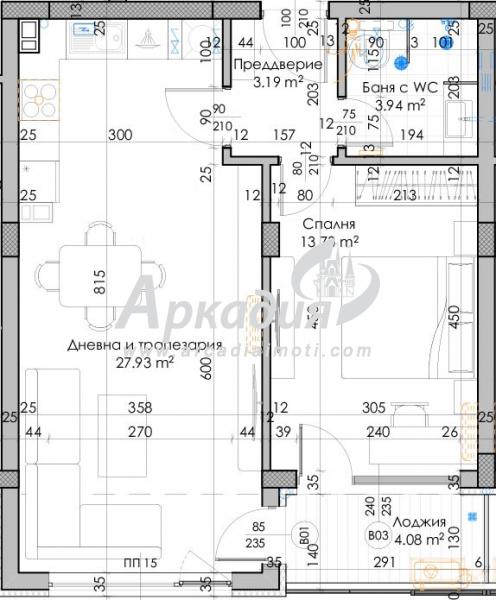 Продава 2-СТАЕН, гр. Пловдив, Въстанически, снимка 3 - Aпартаменти - 45660261