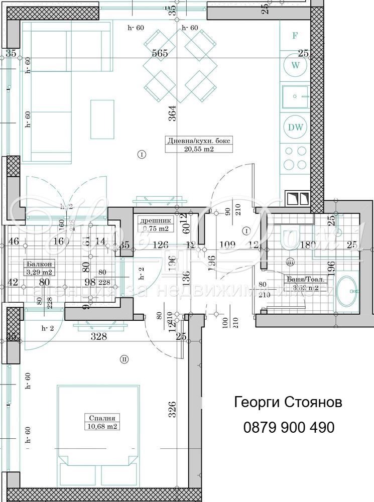 Eladó  1 hálószoba Varna , Vazrazsdane 1 , 61 négyzetméter | 34123034 - kép [2]
