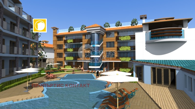 Продава 2-СТАЕН, с. Кошарица, област Бургас, снимка 2 - Апартаменти - 53331738