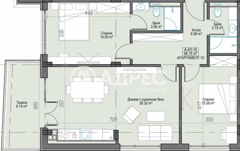 À venda  2 quartos Sofia , Levski V , 112 m² | 45477170 - imagem [4]