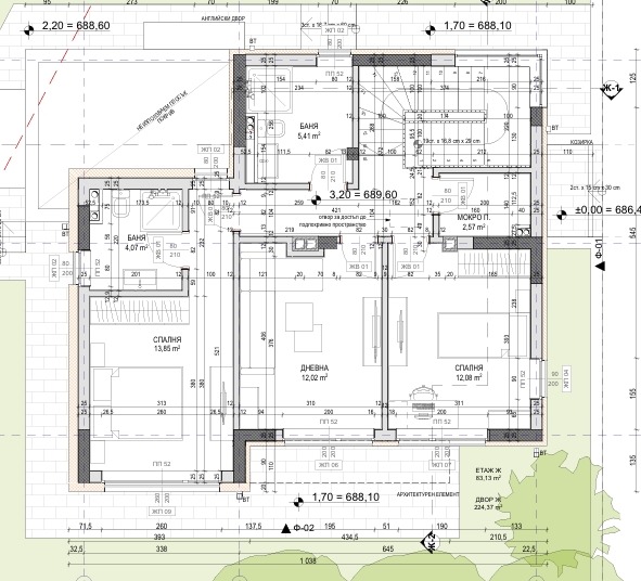 Продава КЪЩА, гр. София, Симеоново, снимка 2 - Къщи - 53122521