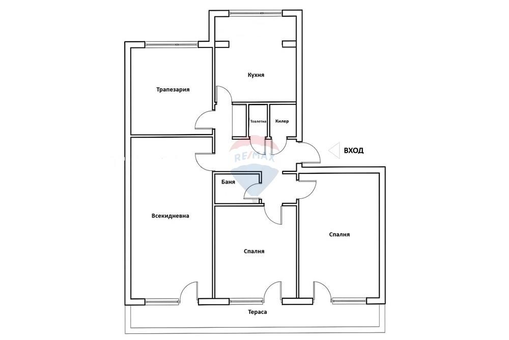 Продава МНОГОСТАЕН, гр. Бургас, Славейков, снимка 17 - Апартаменти - 53898385