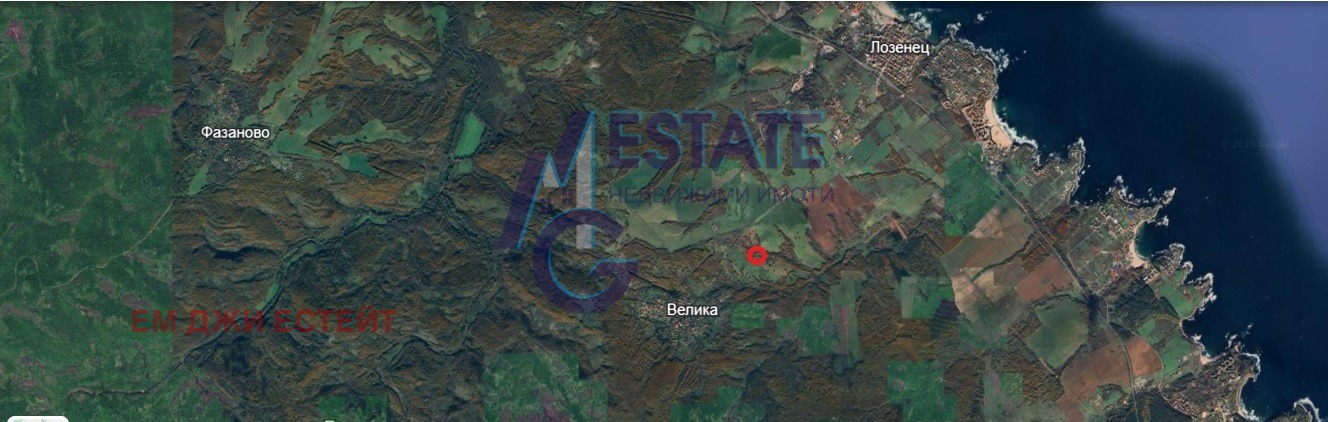 Продава ЗЕМЕДЕЛСКА ЗЕМЯ, с. Велика, област Бургас, снимка 2 - Земеделска земя - 53672308