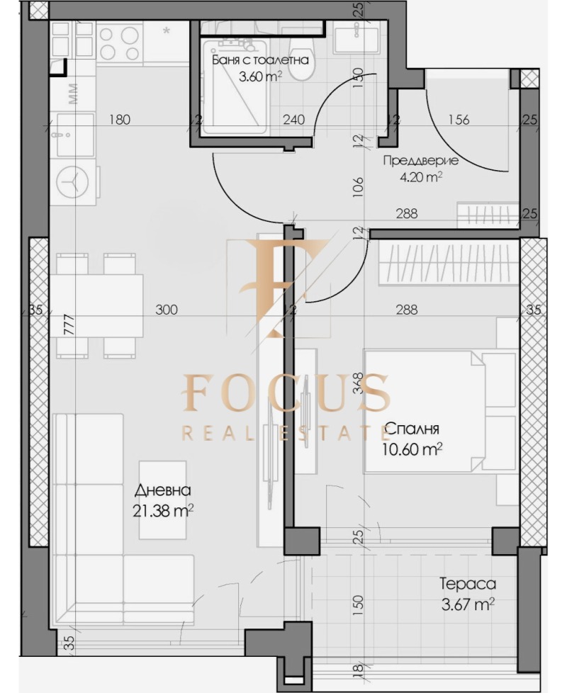 Продава 2-СТАЕН, гр. Пловдив, Кършияка, снимка 2 - Апартаменти - 53268314