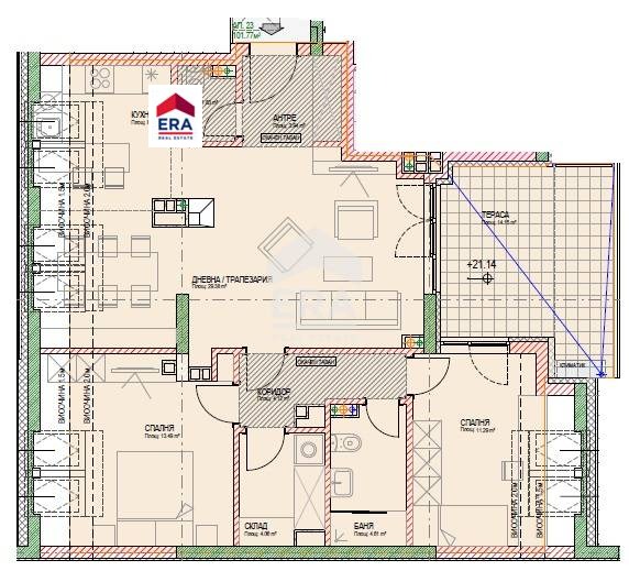 Продава 3-СТАЕН, гр. София, област София-град, снимка 4 - Aпартаменти - 46544345