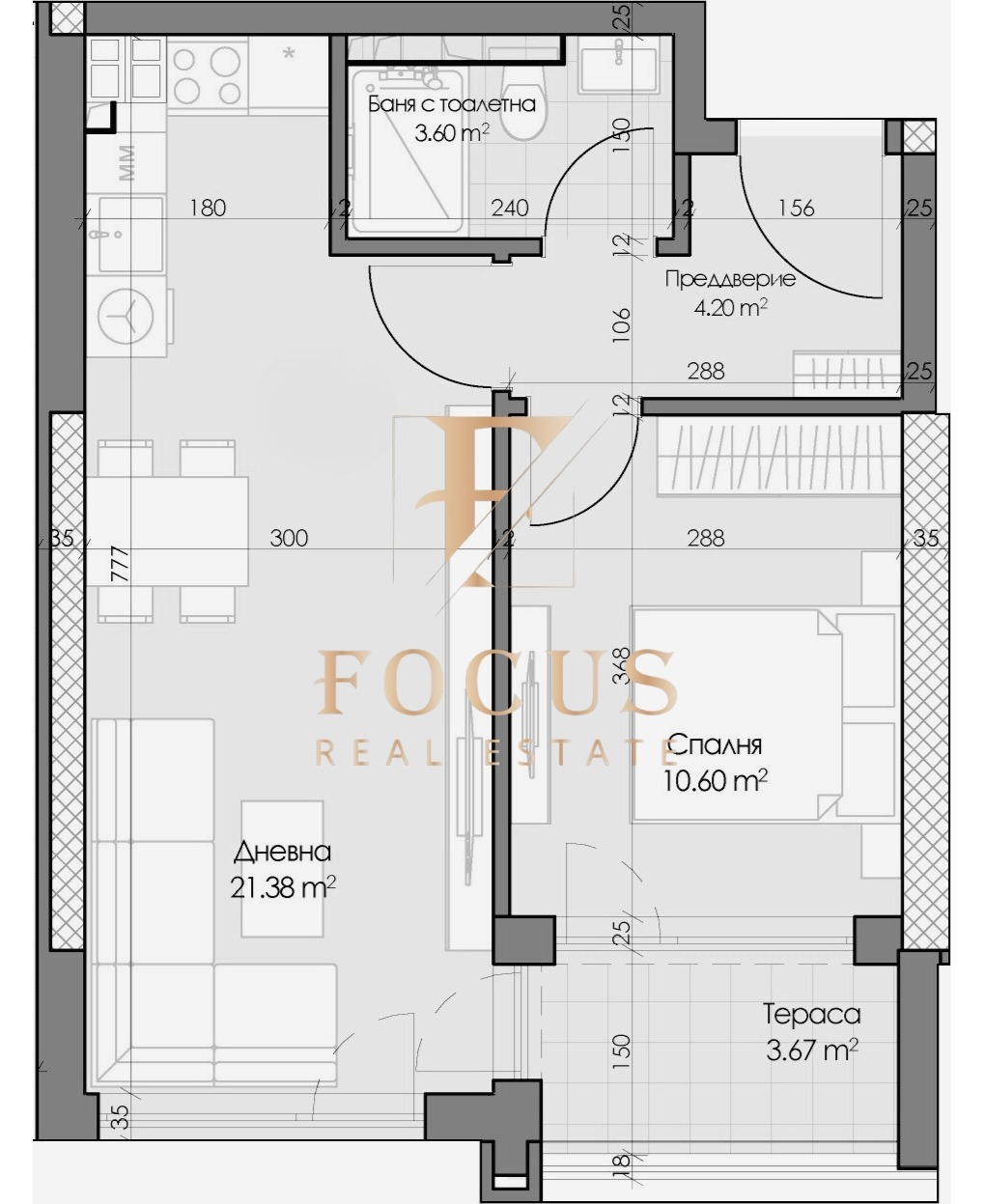Продава 2-СТАЕН, гр. Пловдив, Кършияка, снимка 2 - Апартаменти - 53268314