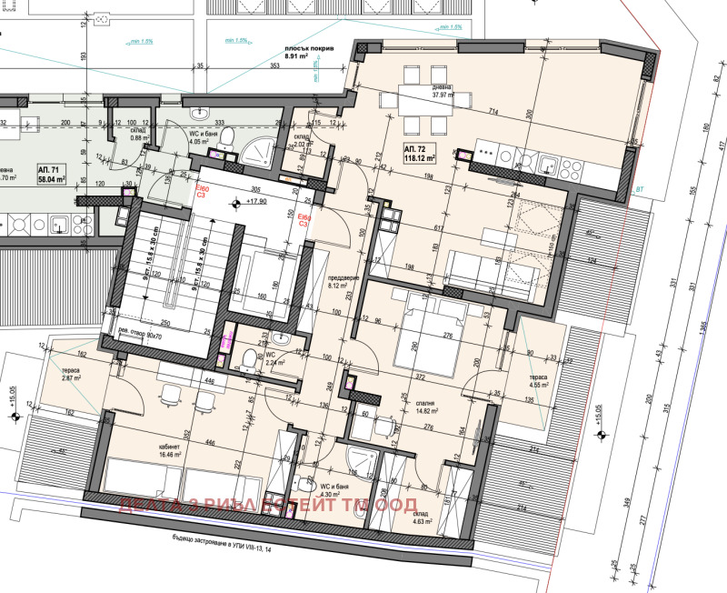 Продава 3-СТАЕН, гр. София, Банишора, снимка 4 - Апартаменти - 52980168