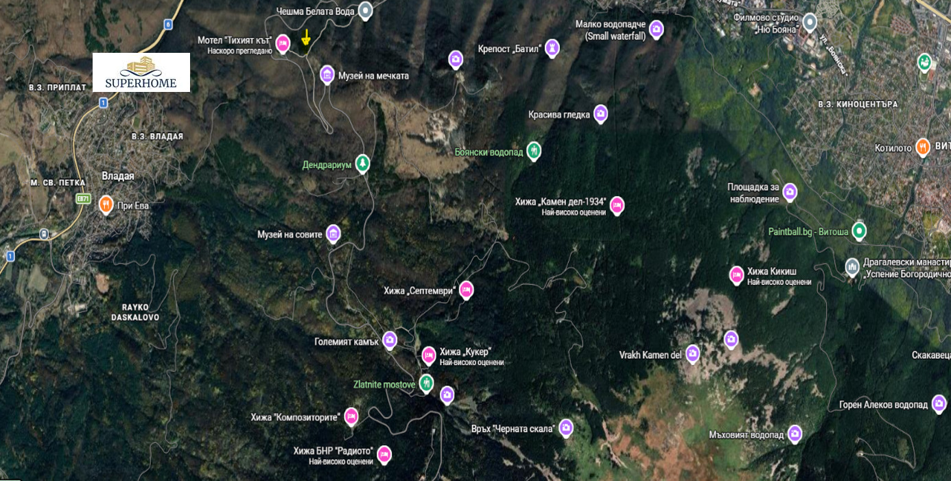 Продава ПАРЦЕЛ, гр. София, Бояна, снимка 8 - Парцели - 56715981