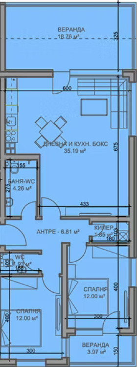 Продава 3-СТАЕН, гр. Пловдив, Прослав, снимка 2 - Апартаменти - 53983464