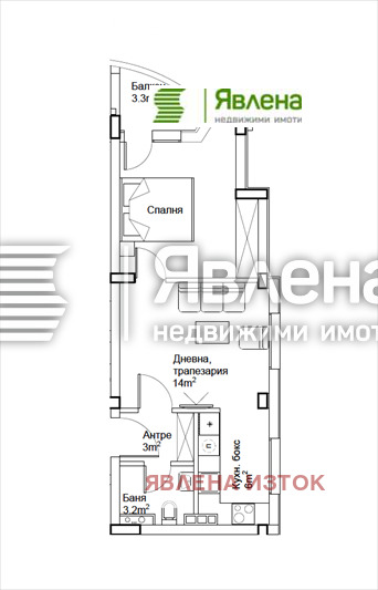 Продава 2-СТАЕН, гр. София, Люлин 2, снимка 3 - Апартаменти - 54479511