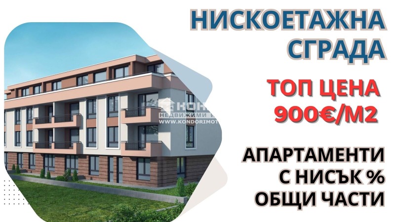 Продава 3-СТАЕН, гр. Пловдив, Остромила, снимка 1 - Aпартаменти - 43519122