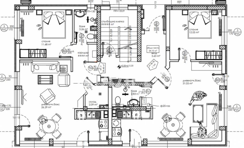 Продава  2-стаен град София , Витоша , 82 кв.м | 94280752 - изображение [3]