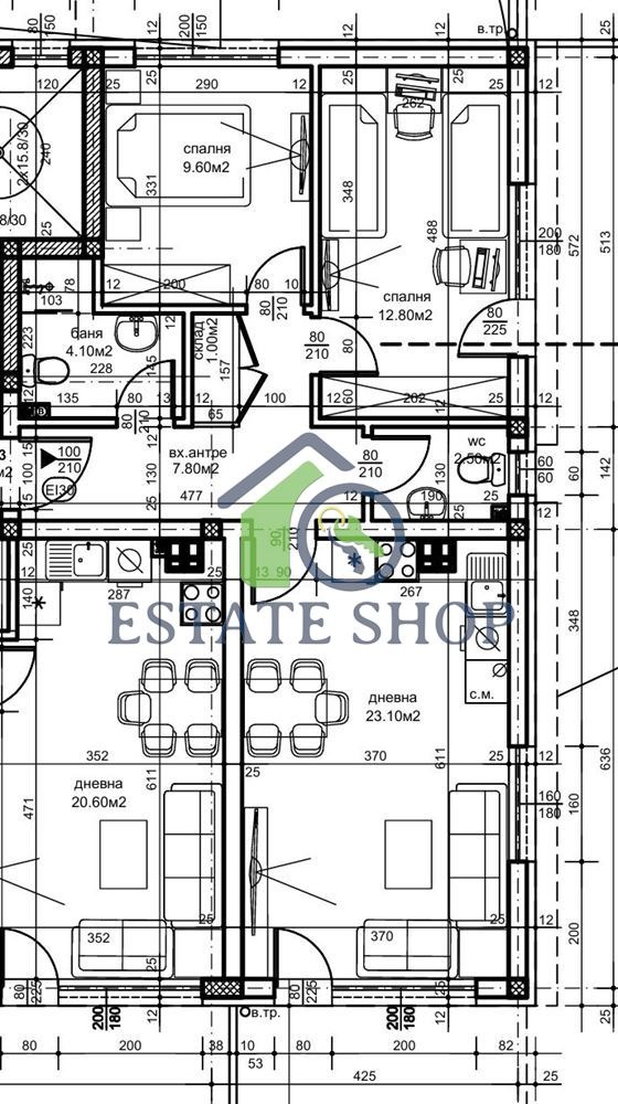 Продава 3-СТАЕН, гр. Пловдив, Остромила, снимка 2 - Апартаменти - 54215090